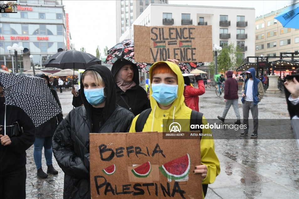 السويد.. توقيف 15 شخصًا في مظاهرة داعمة لفلسطين
