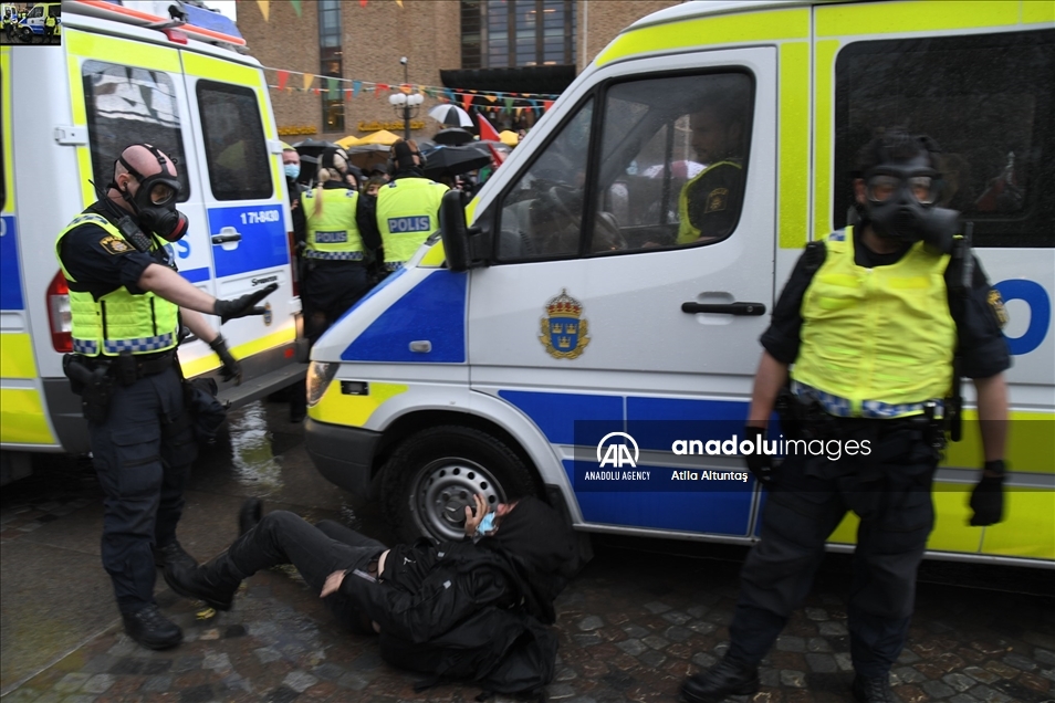 السويد.. توقيف 15 شخصًا في مظاهرة داعمة لفلسطين