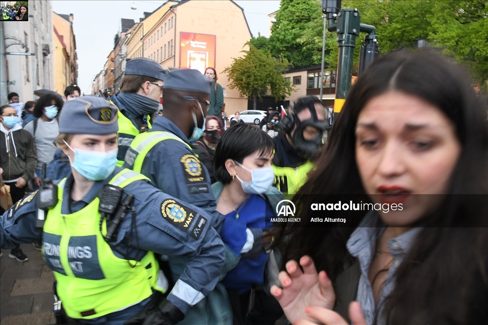 السويد.. توقيف 15 شخصًا في مظاهرة داعمة لفلسطين