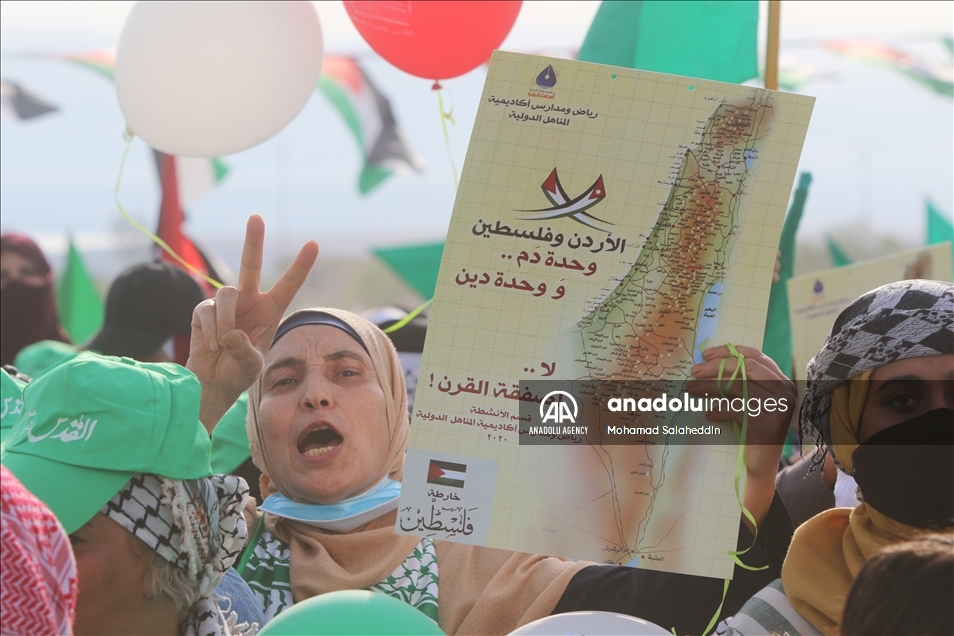 آلاف الأردنيين ينظمون وقفات مؤيدة لفلسطين وداعمة للمقاومة