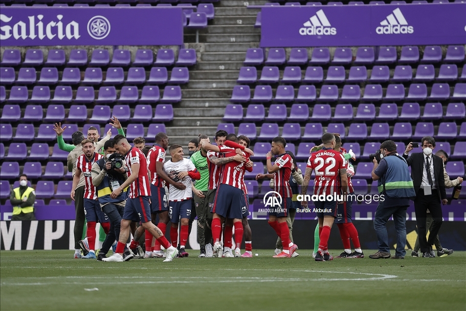 El Atlético de Madrid se proclama campeón de la Liga española