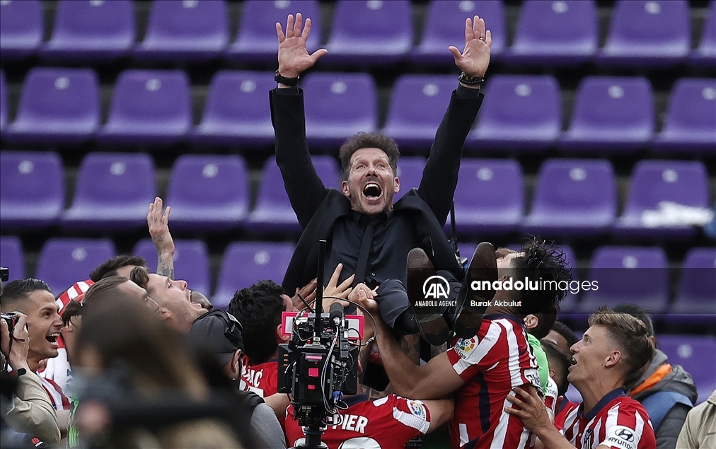 El Atlético de Madrid se proclama campeón de la Liga española
