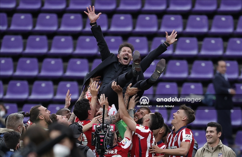 El Atlético de Madrid se proclama campeón de la Liga española
