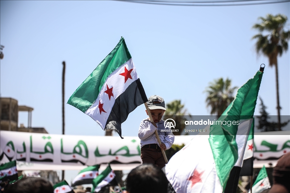 مظاهرات في سوريا رفضا لـ"مسرحية" النظام الانتخابية