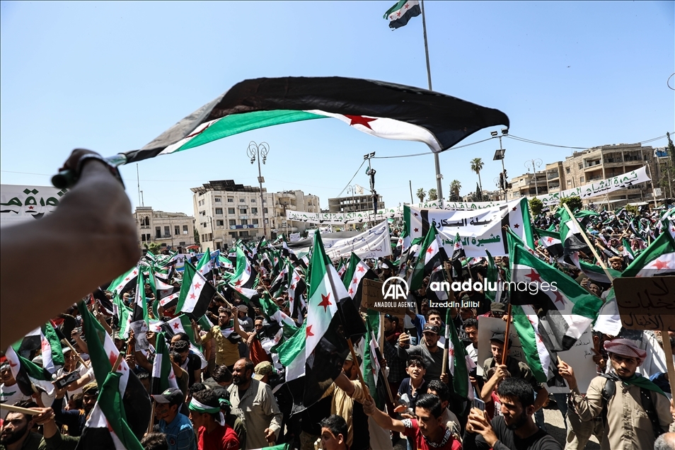 مظاهرات في سوريا رفضا لـ"مسرحية" النظام الانتخابية