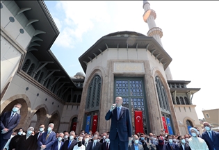Erdogan: "La nouvelle mosquée Taksim a déjà gagné sa place au sein des monuments symboles d’Istanbul"