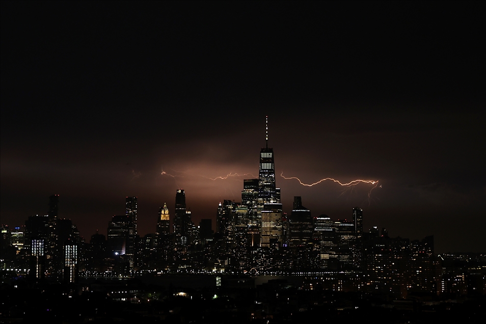 New York'ta fırtınalı hava