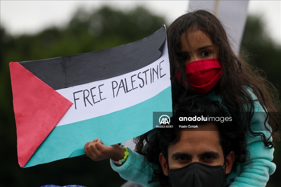 В Вашингтоне прошла многотысячная акция в поддержку Палестины