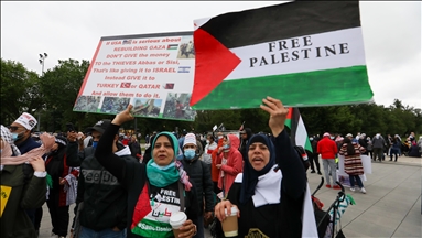 SHBA, mijëra persona në Washington protestë në mbështetje të Palestinës
