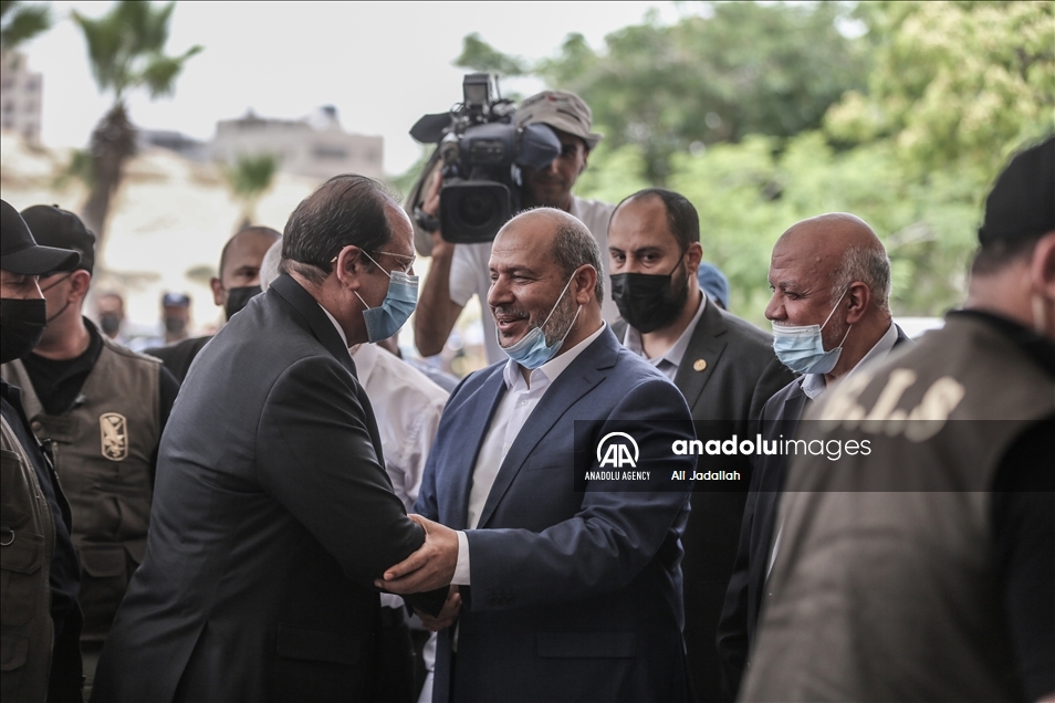 رئيس المخابرات المصرية يصل غزة