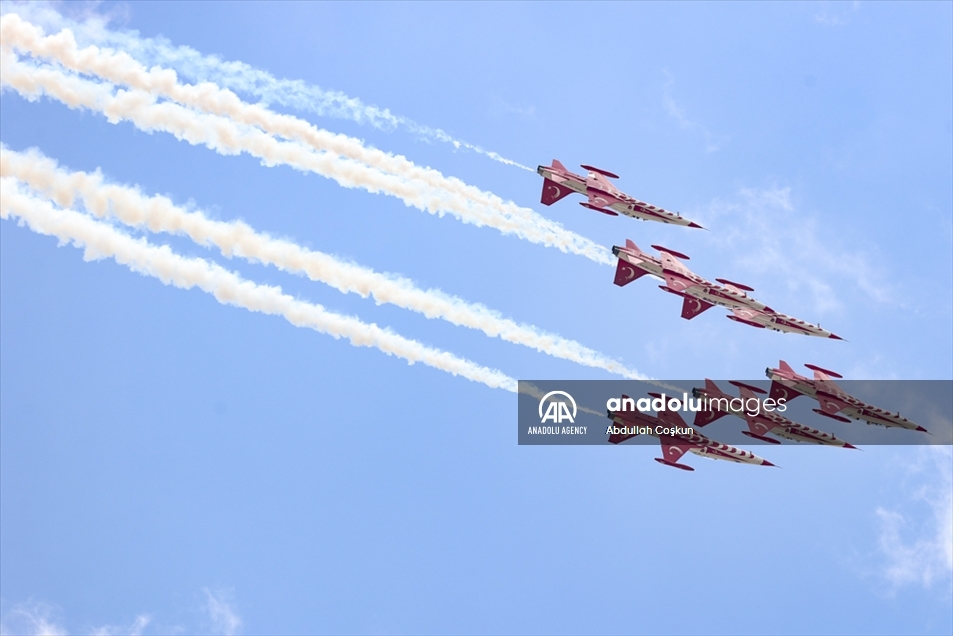 Imágenes del Festival Aéreo Acrobático Fénix de Anatolia 2021