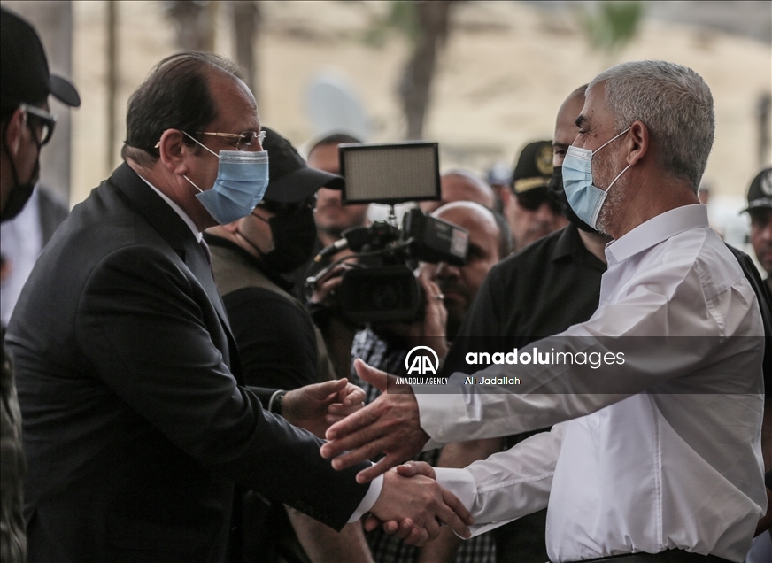 رئيس المخابرات المصرية يصل غزة