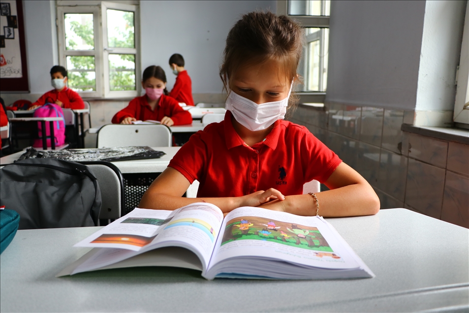 Trakya'da ilkokul ve ana sınıflarında yüz yüze eğitim sevinci yaşandı