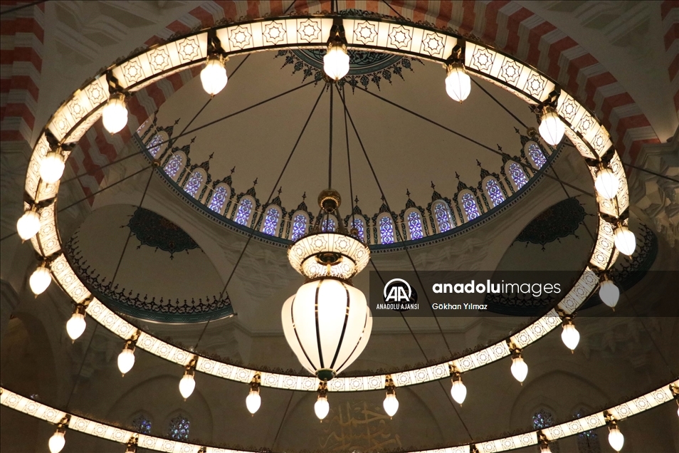 İsmini kömürü bulan Uzun Mehmet'ten alan cami açılışa hazır