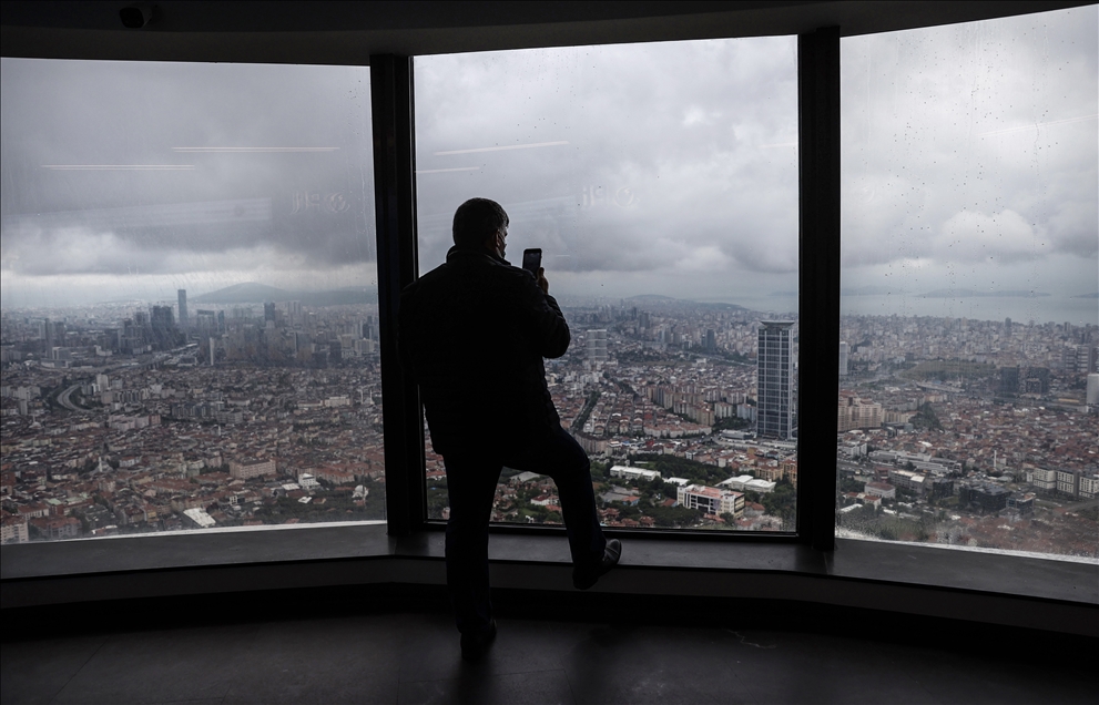 İstanbul'un yeni simgesi Çamlıca Kulesi, kapılarını ziyaretçilere açtı