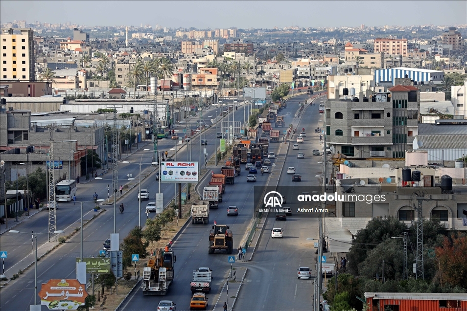 Mısır Gazze'nin yeniden imarına destek için ekip gönderdi