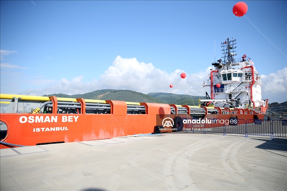 Filyos Limanı Açılışı ve Doğal Gaz İşletme Tesisleri Temel Atma Töreni