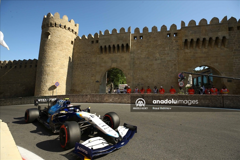 Vuelta de clasificación del Gran Premio de Azerbaiyán de Fórmula 1