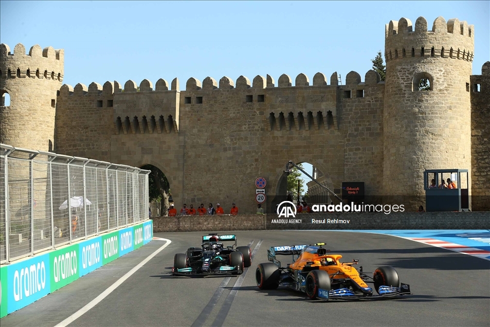 Vuelta de clasificación del Gran Premio de Azerbaiyán de Fórmula 1