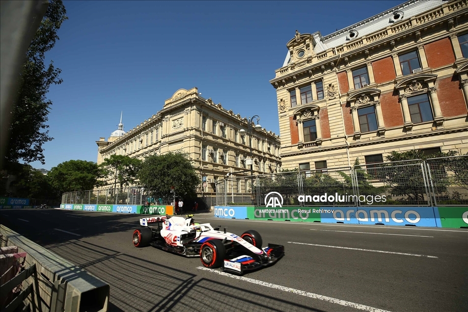 Vuelta de clasificación del Gran Premio de Azerbaiyán de Fórmula 1