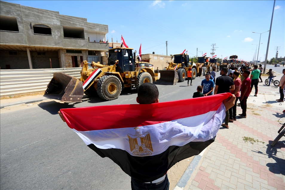 Egypt send teams to help rebuild Gaza