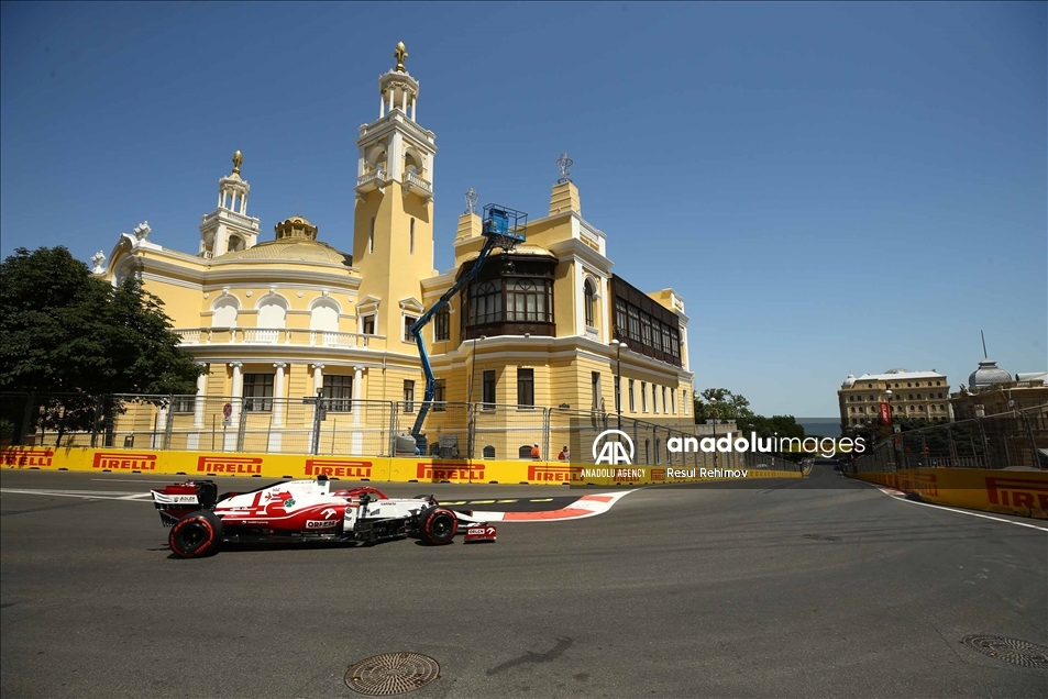Vuelta de clasificación del Gran Premio de Azerbaiyán de Fórmula 1