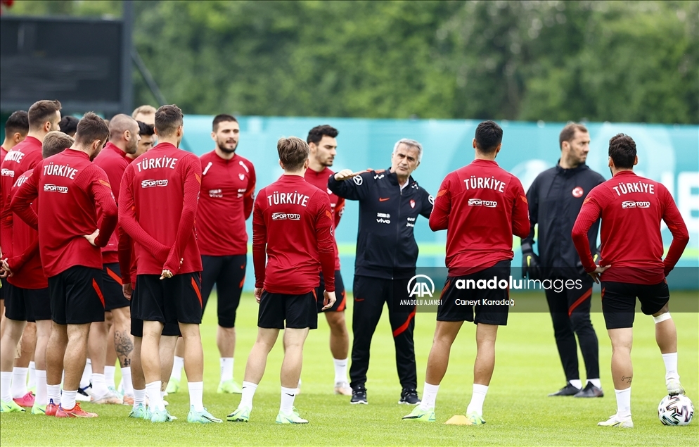 A Milli Futbol Takımı, EURO 2020 hazırlıklarını sürdürdü