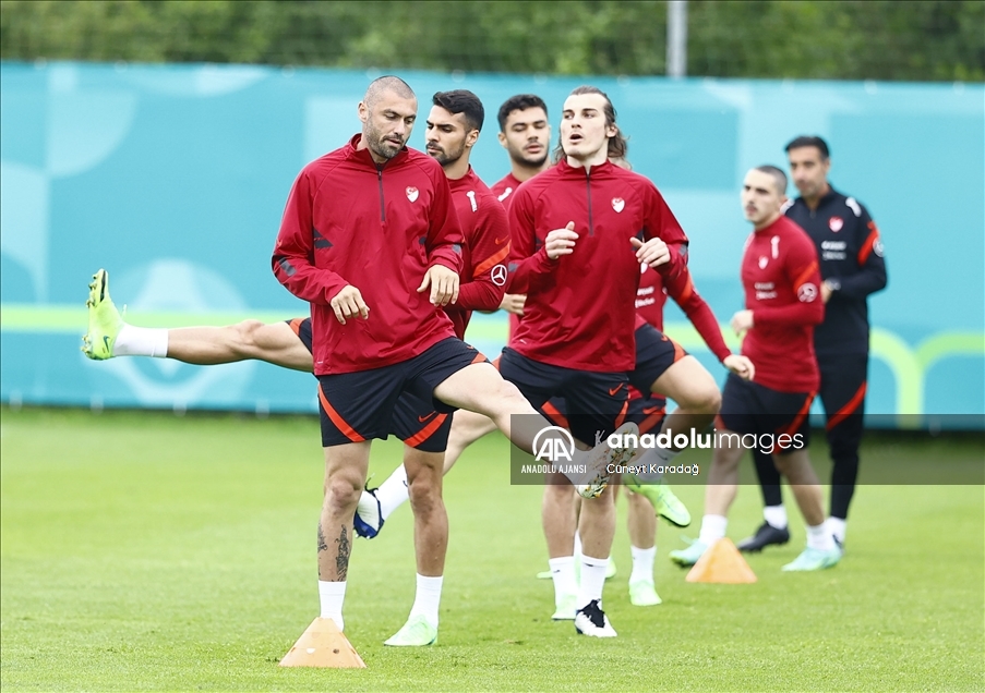 A Milli Futbol Takımı, EURO 2020 hazırlıklarını sürdürdü
