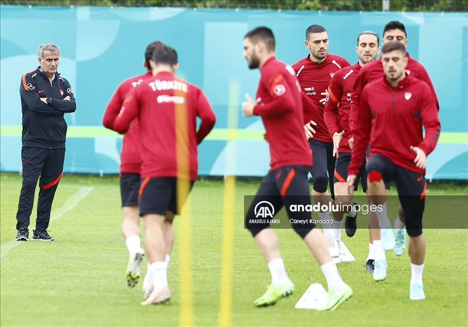 A Milli Futbol Takımı, EURO 2020 hazırlıklarını sürdürdü