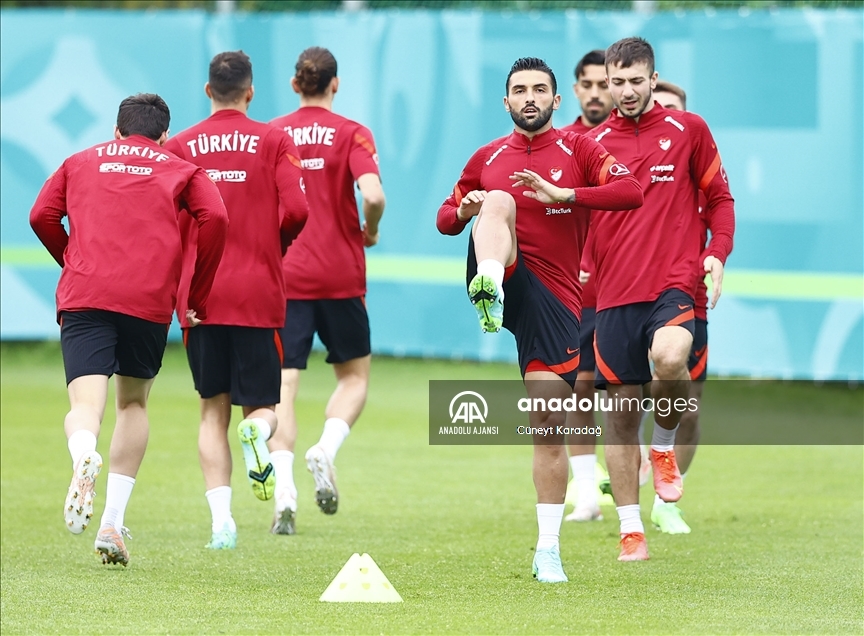 A Milli Futbol Takımı, EURO 2020 hazırlıklarını sürdürdü