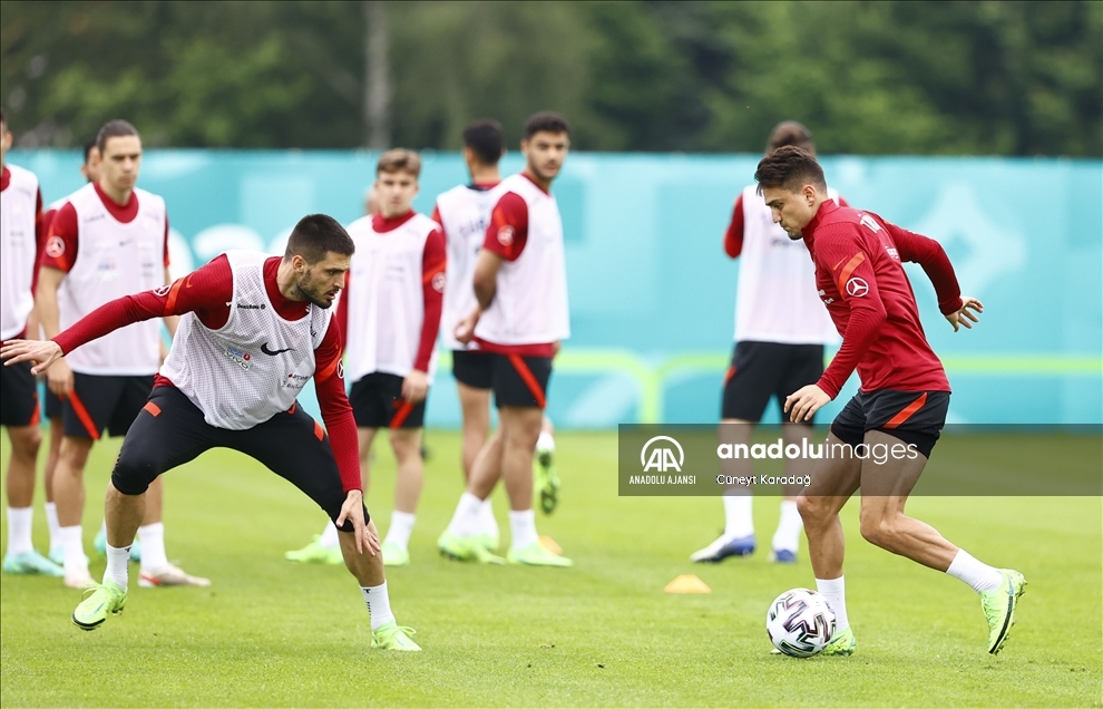A Milli Futbol Takımı, EURO 2020 hazırlıklarını sürdürdü