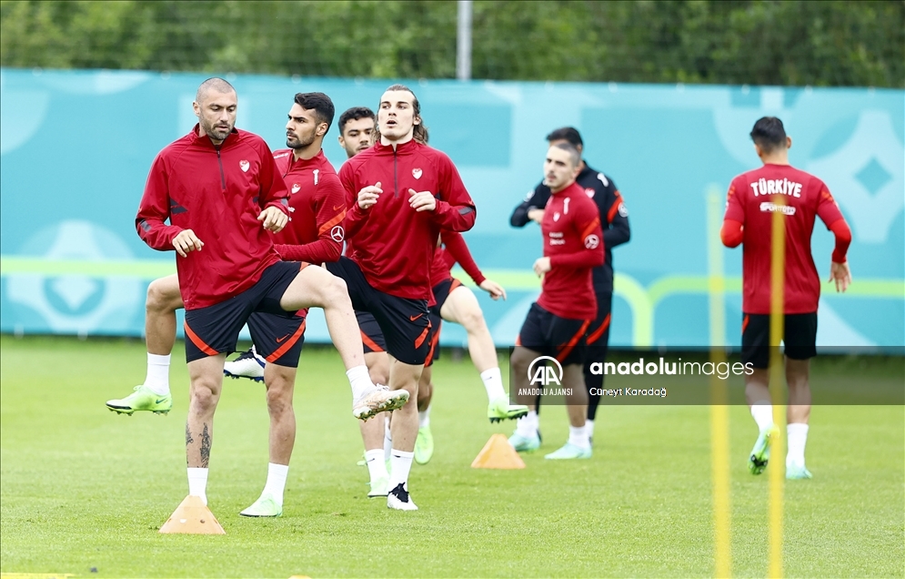 A Milli Futbol Takımı, EURO 2020 hazırlıklarını sürdürdü