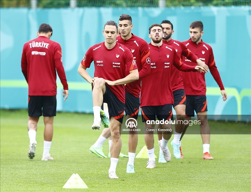 A Milli Futbol Takımı, EURO 2020 hazırlıklarını sürdürdü