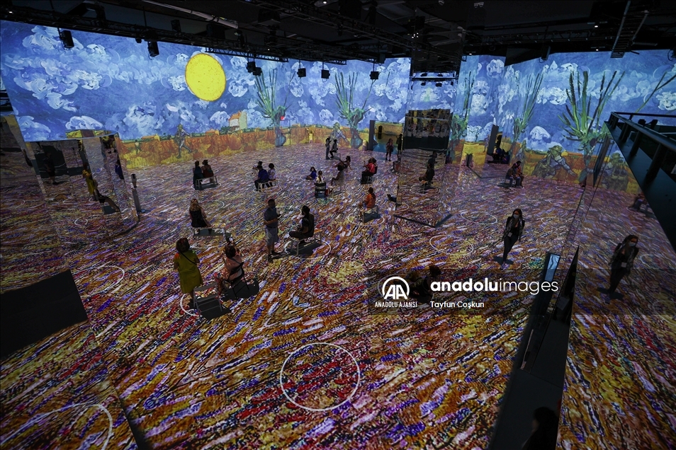 New York'da dijital Van Gogh sergisi kapılarını ziyaretçilere açtı