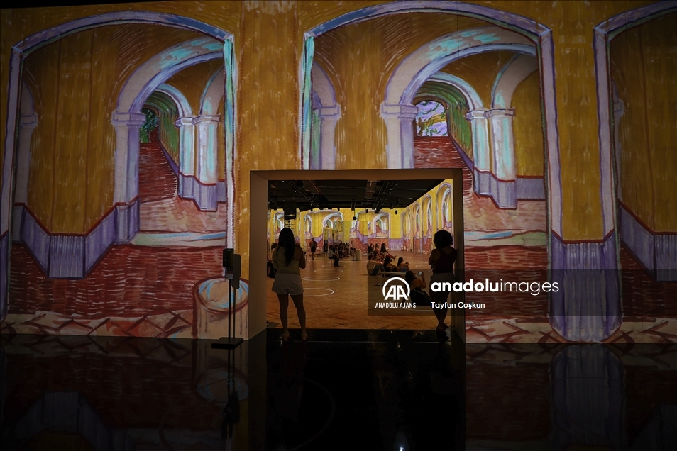 New York'da dijital Van Gogh sergisi kapılarını ziyaretçilere açtı