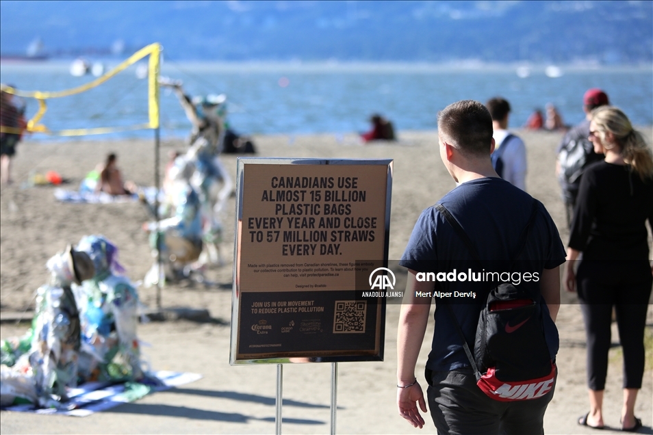 Plastics removed from Canadian shorelines