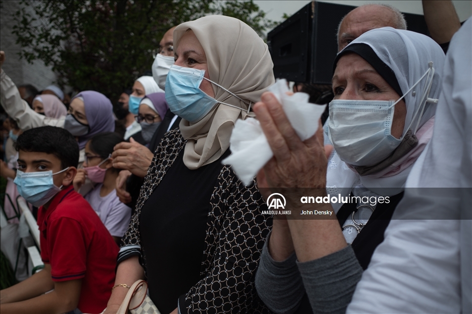 Kanada'daki saldırıda hayatını kaybeden aile için anma töreni