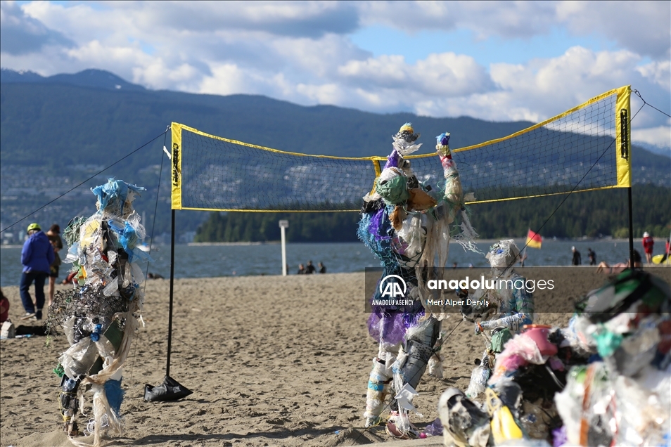 Plastics removed from Canadian shorelines