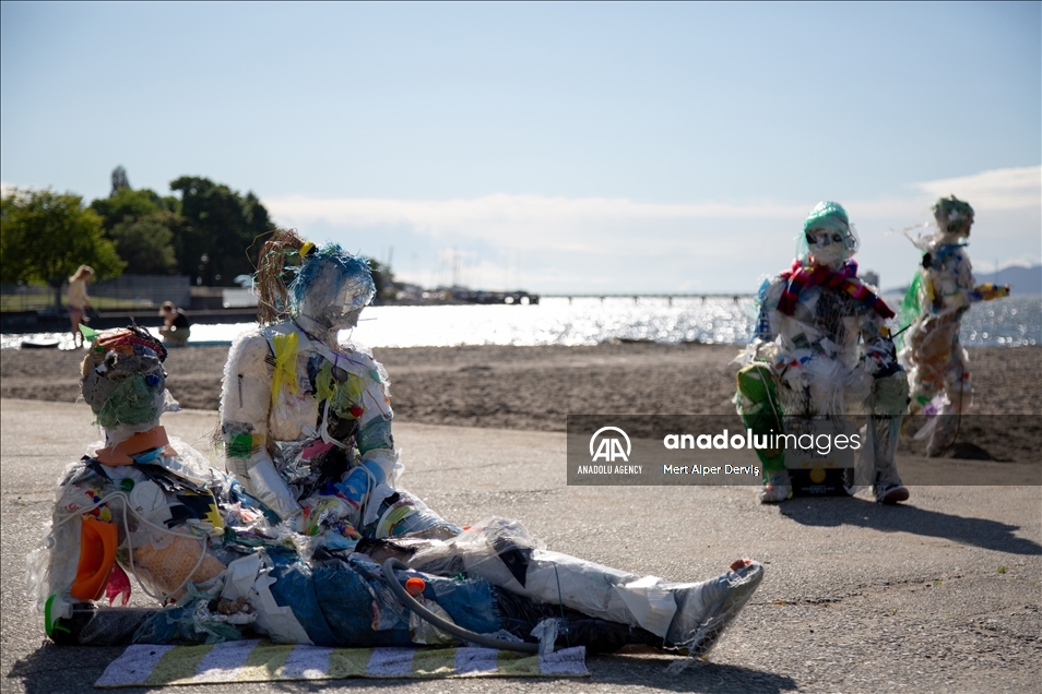 Plastics removed from Canadian shorelines