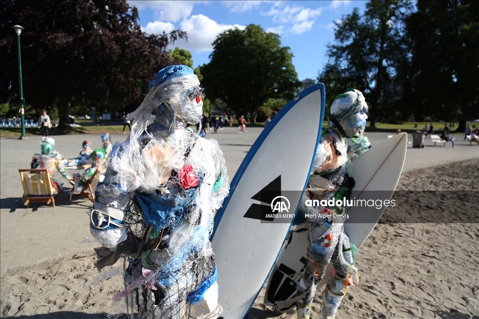 Plastics removed from Canadian shorelines