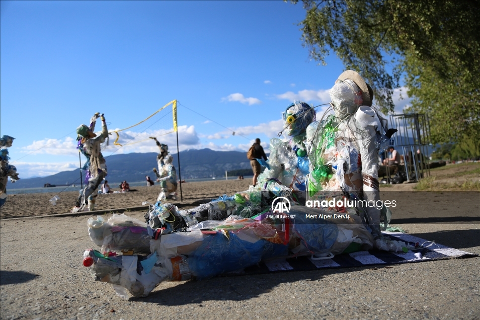 Plastics removed from Canadian shorelines