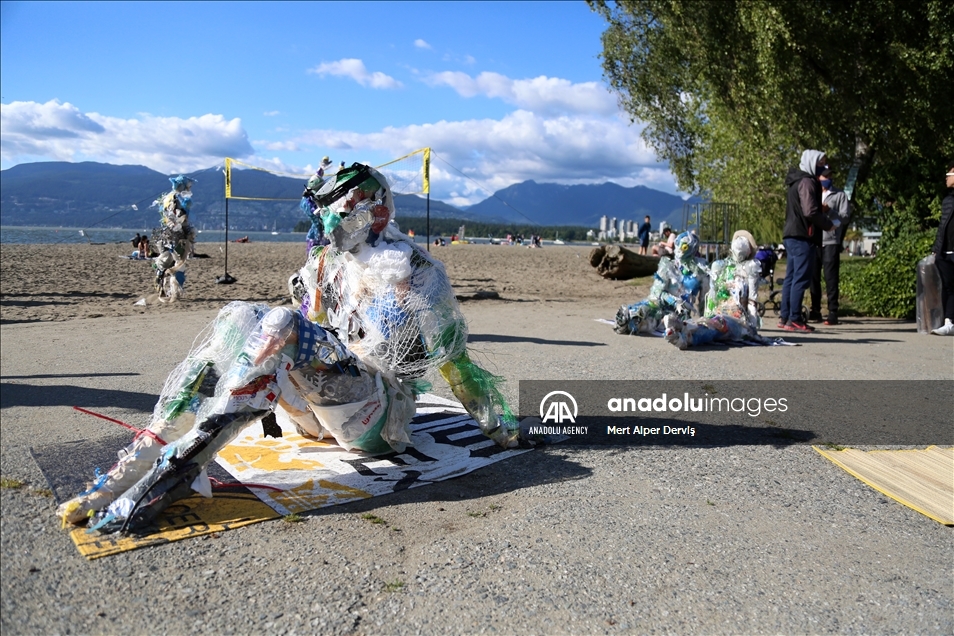 Plastics removed from Canadian shorelines