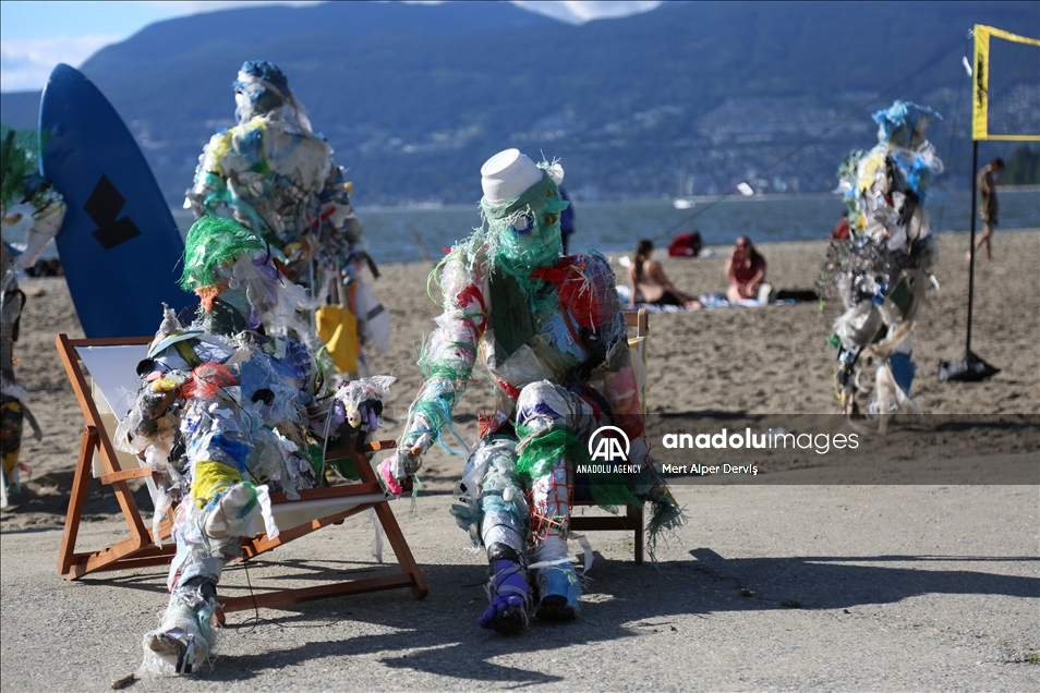 Plastics removed from Canadian shorelines