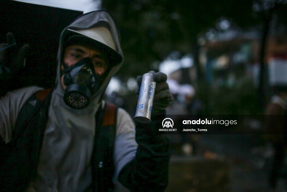 Así se vivió una nueva jornada de protestas por el paro nacional en Bogotá