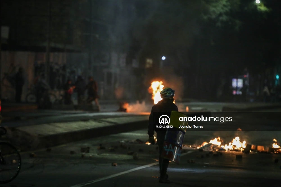 Así se vivió una nueva jornada de protestas por el paro nacional en Bogotá