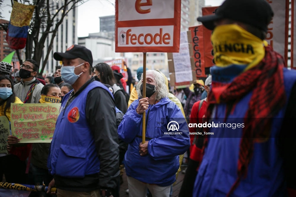 Así se vivió una nueva jornada de protestas por el paro nacional en Bogotá