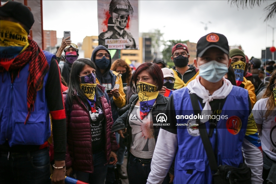 В Колумбии не прекращаются массовые акции протеста против налоговой реформы
