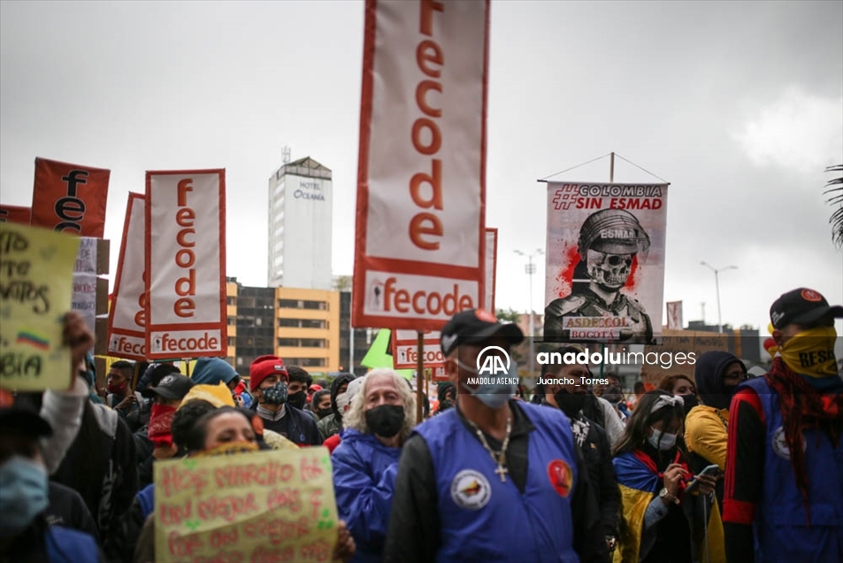 Así se vivió una nueva jornada de protestas por el paro nacional en Bogotá