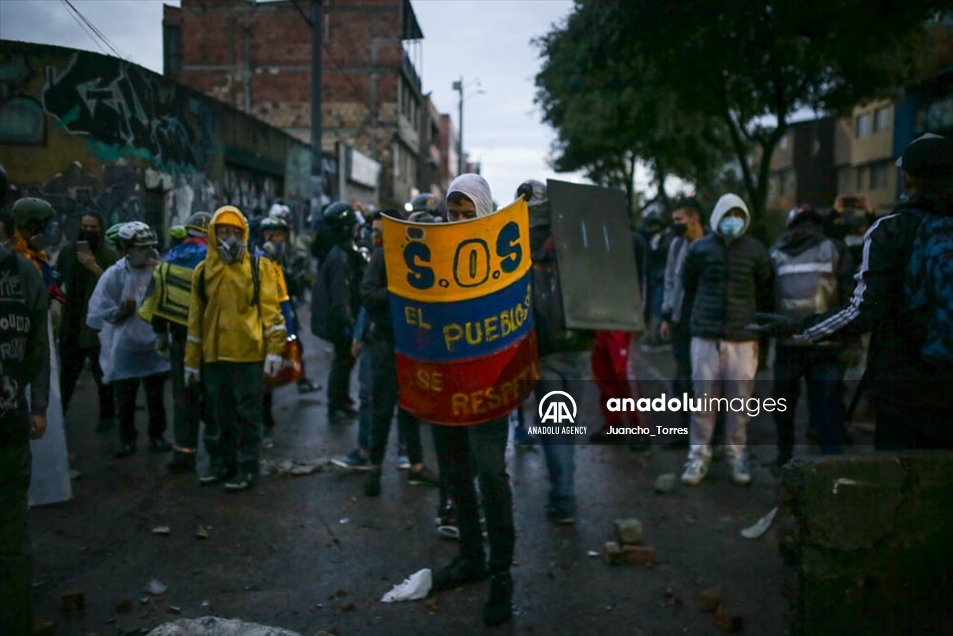 Así se vivió una nueva jornada de protestas por el paro nacional en Bogotá