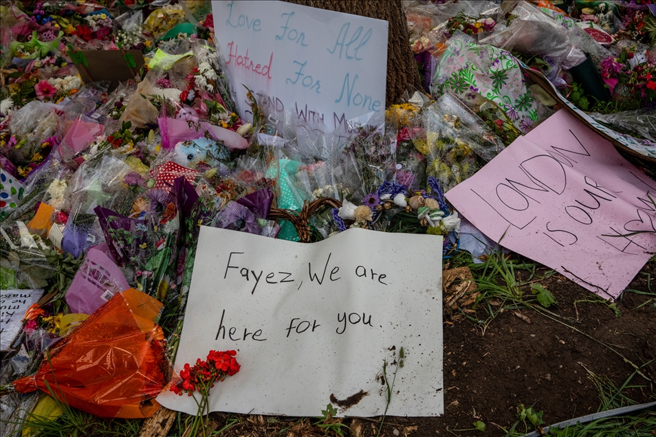 Public march in honor of Muslim family killed in attack in Ontario